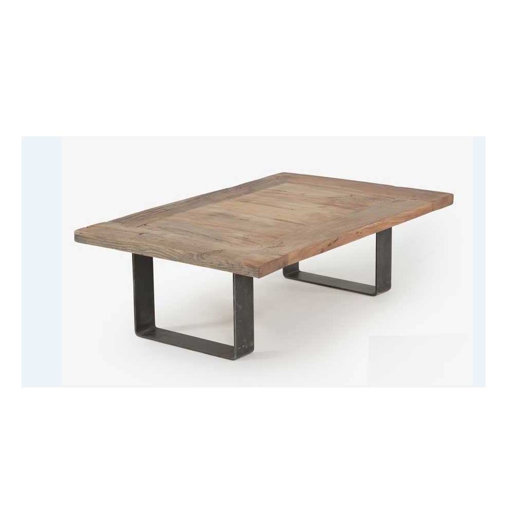 Massiver Couchtisch "Allan" | Livior - Möbel im Industrie Design