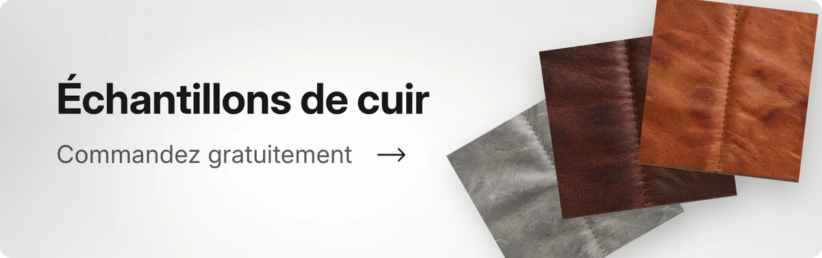 Commander des échantillons de cuir gratuits