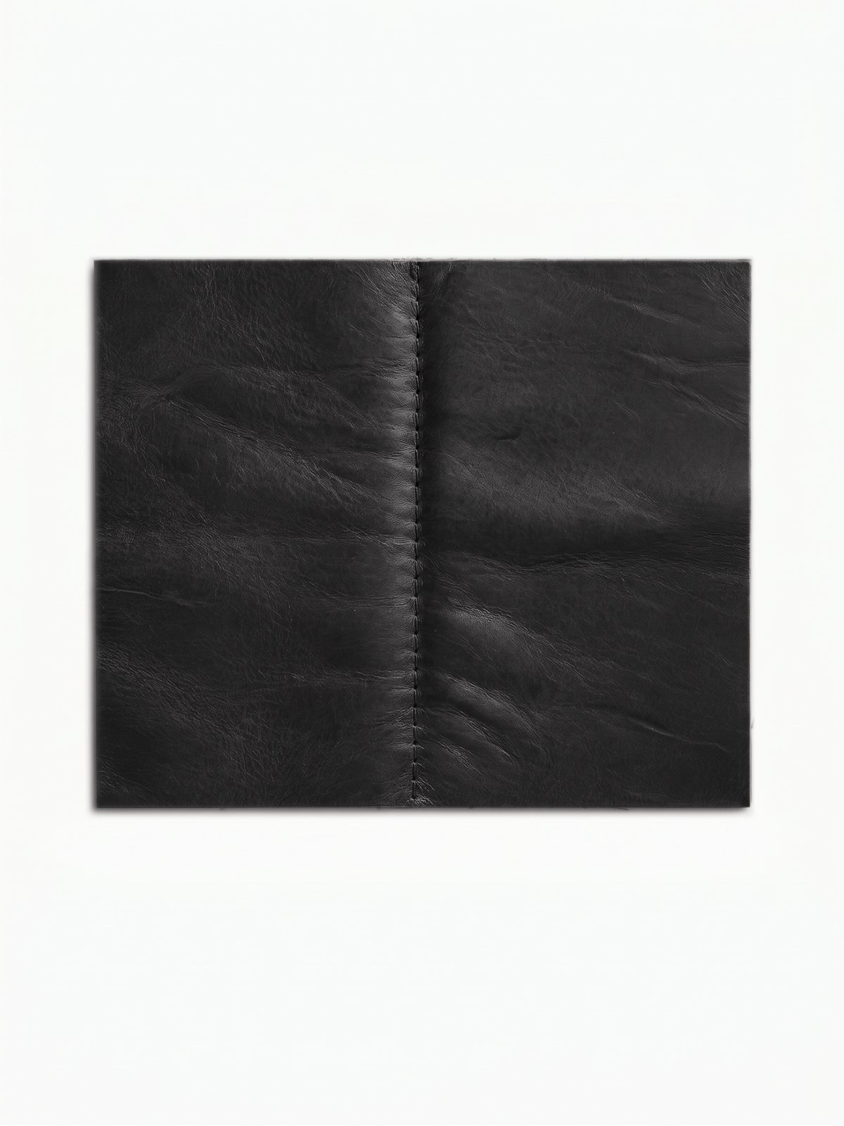 Büffelleder Muster in Schwarz