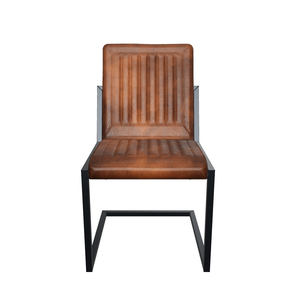 3D-Modell Freischwinger CADI ohne Armlehne aus Leder in Cognac [cantilever-publication:4d5b4824-9885-4e18-829f-9984e1f021ab]