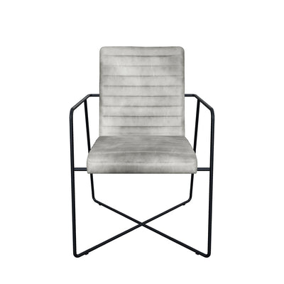 3D-Modell Designstuhl Sinatra aus Leder in Grau [cantilever-publication:1ad85faf-43b8-4758-9f80-e5cff6e72601]
