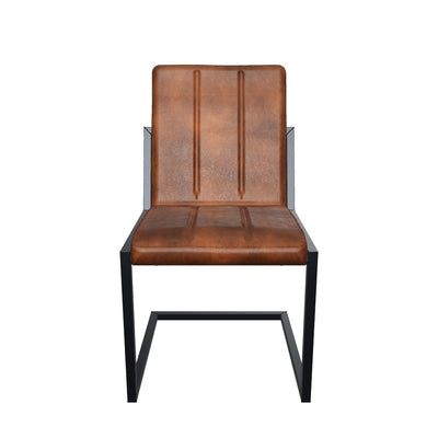 3D-Modell Freischwinger Stuhl COOPER ohne Armlehne aus Leder in Cognac [cantilever-publication:702b5975-6749-4b96-9f81-c45988aa941e]