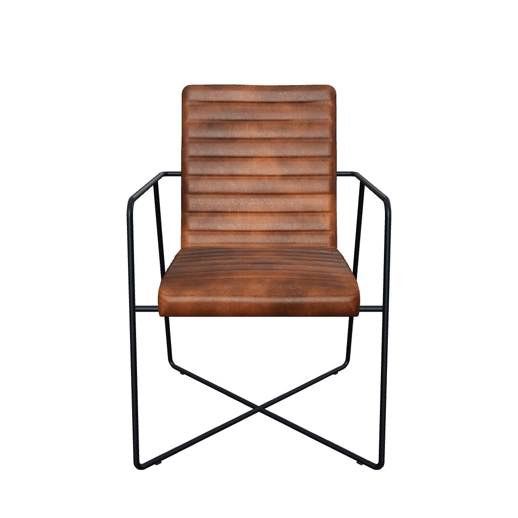 3D-Modell Designstuhl SINATRA aus Leder in Cognac [cantilever-publication:840e994f-be74-42aa-b370-bca1a7e81287]