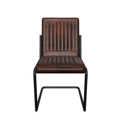3D-Modell Eleganter Freischwinger Stuhl CADI ohne Armlehne in Braun [cantilever-publication:3917a82f-ee25-42ab-86d3-890ce04cb4c2]