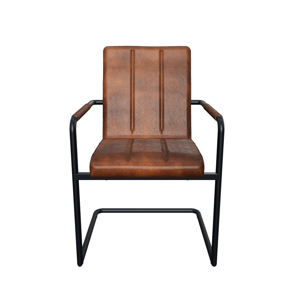 3D-Modell Eleganter Freischwinger Stuhl COOPER aus Leder in Cognac [cantilever-publication:43f60b1f-e048-4b09-9c7f-b2379397c66d]