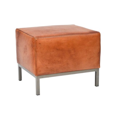 Leder-Hocker-Young-hellbraun-echtes-Bueffelleder-3419